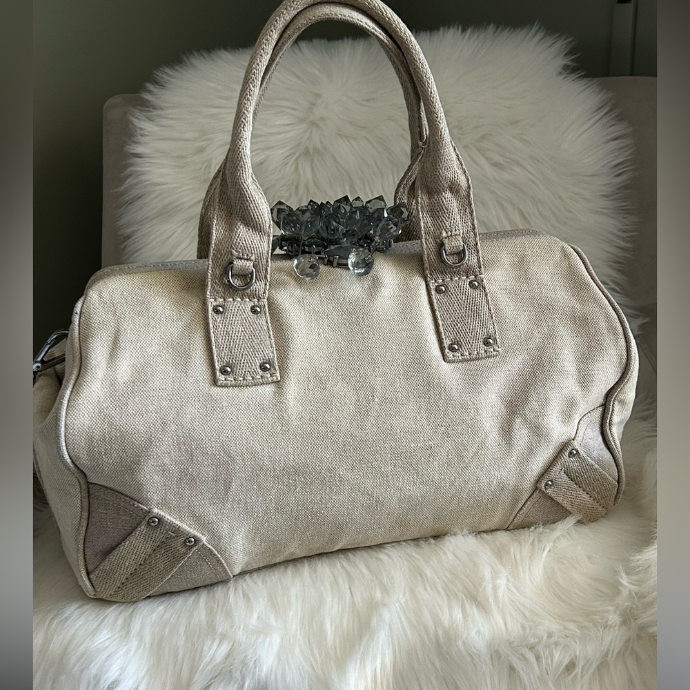 PRADA Mistolino Canvas Bag with Strap - Picture 5 of 16